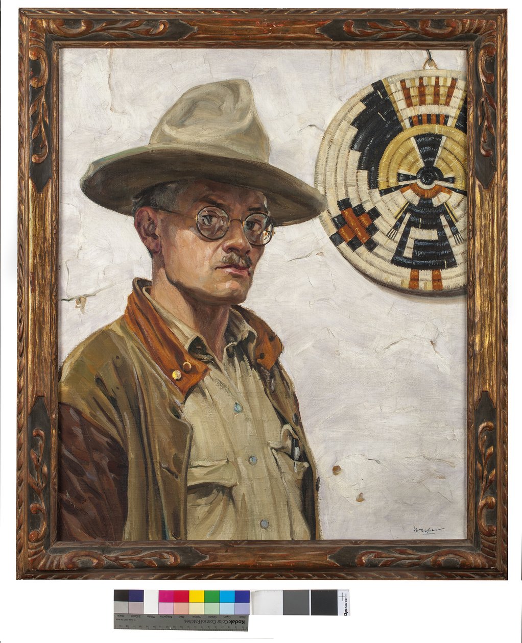 Zelfportret door Walter Ufer