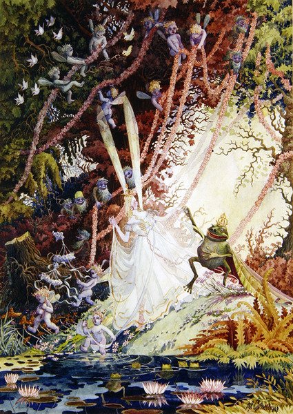 Märchen Hochzeit - Sprookjeshuwelijk door Walter Arnold