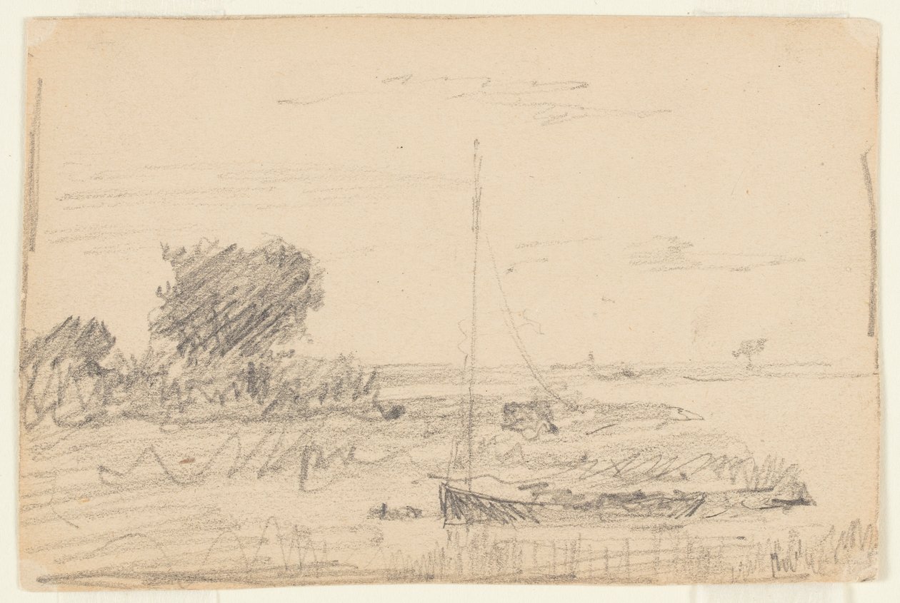Landschap door Walter Clark