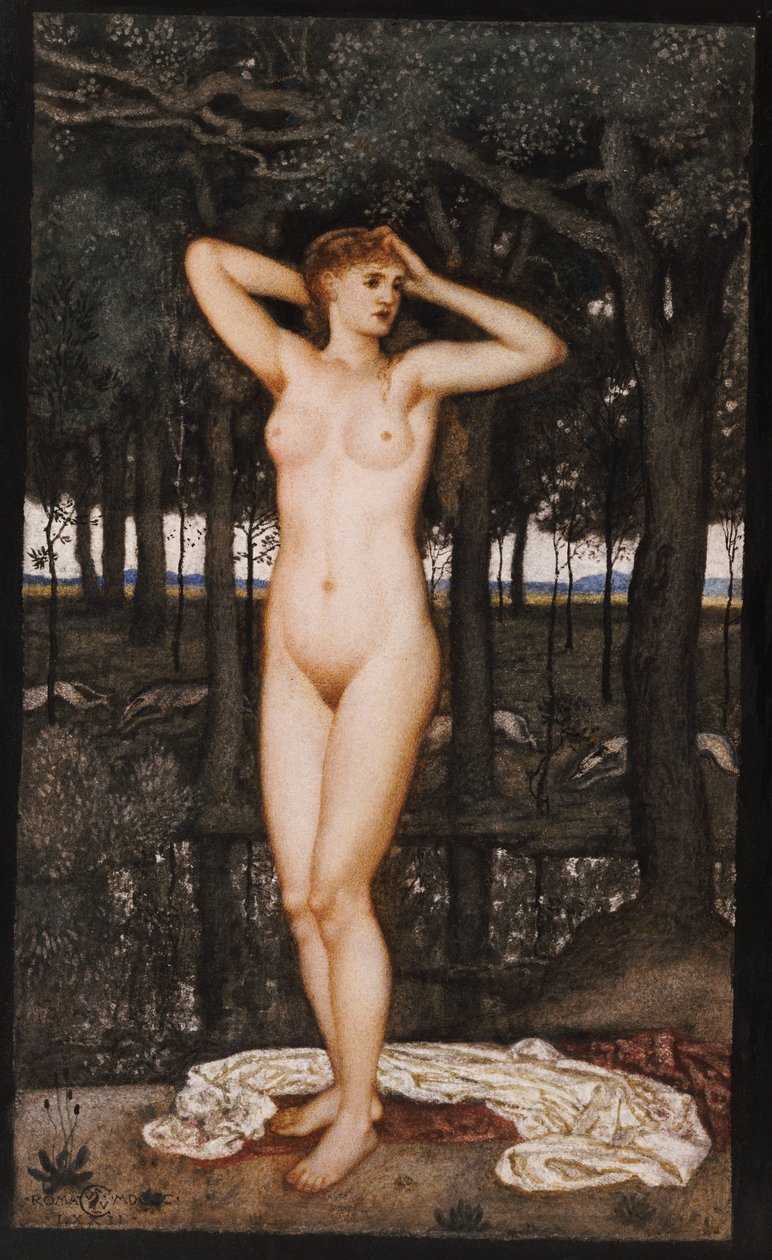 Diana bij het bad, 1872 door Walter Crane