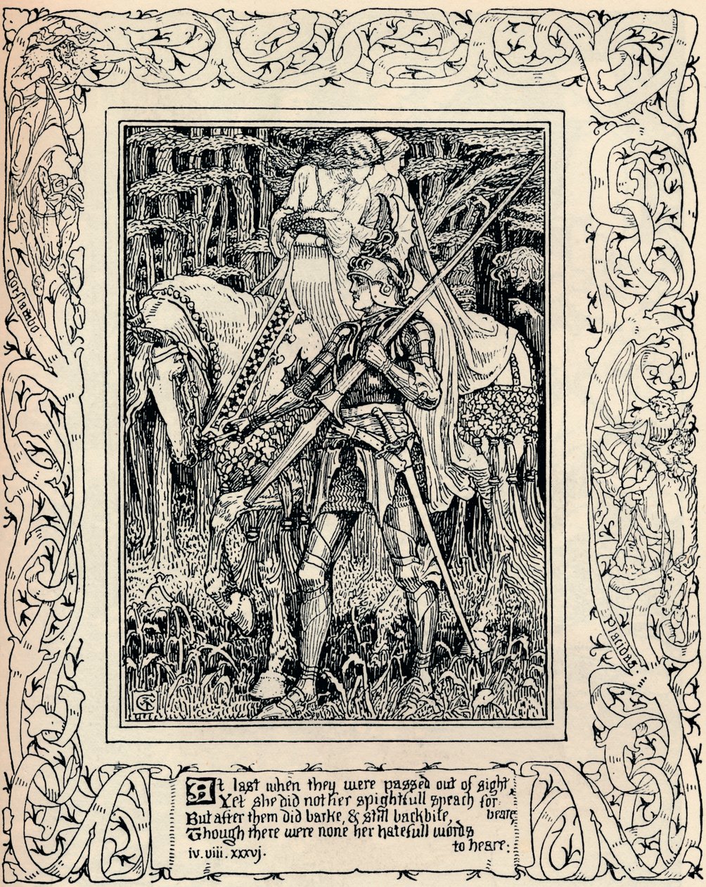Faerie Queene, c1900 door Walter Crane