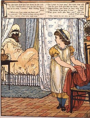 Roodkapje door Walter Crane