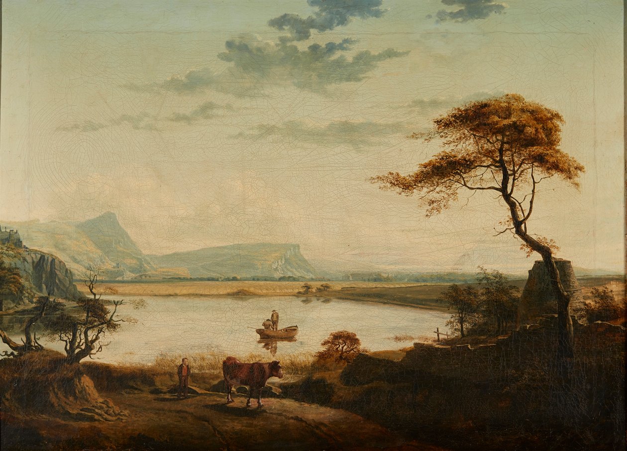 Edinburgh en Lochend Loch door Walter Geikie