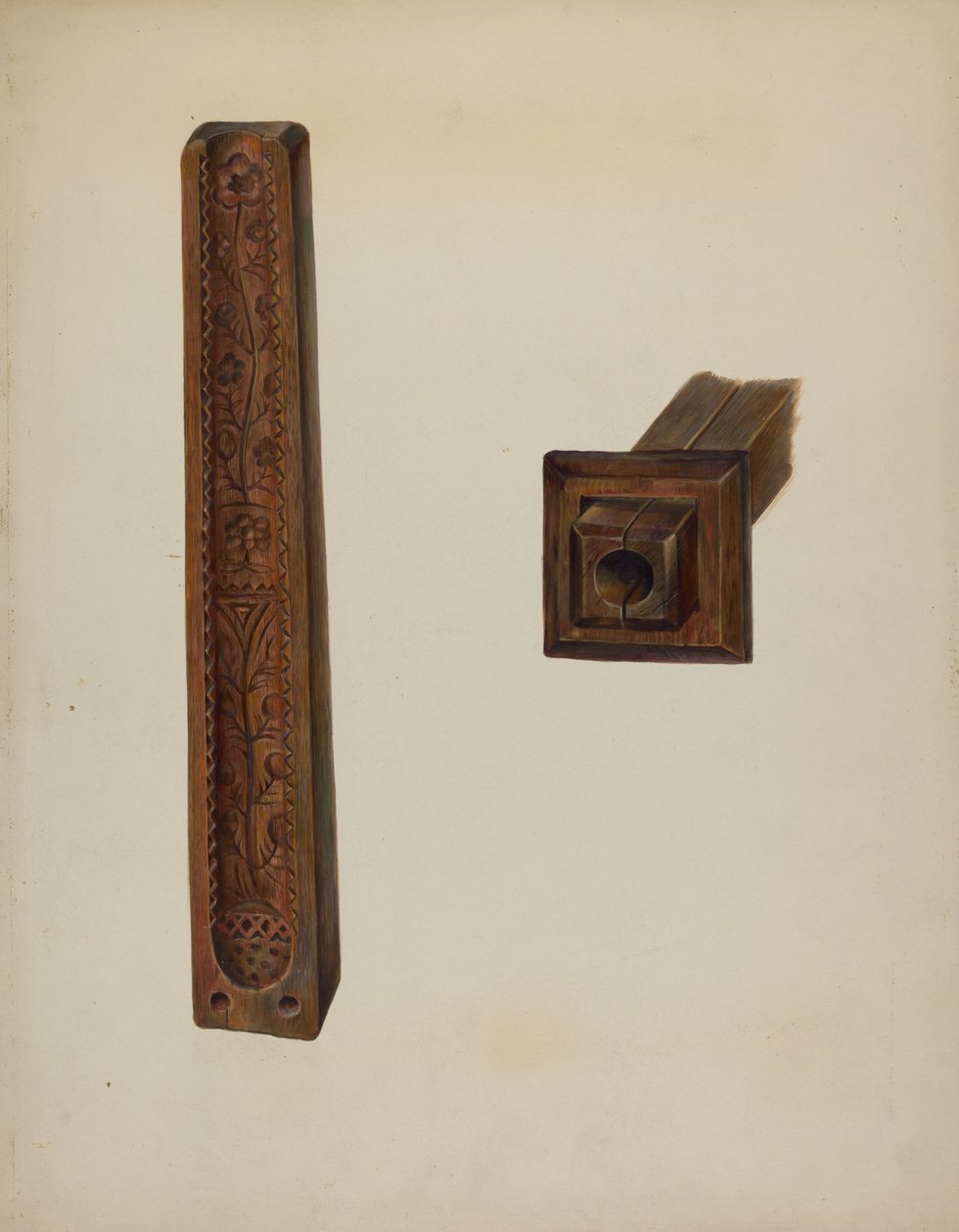 Kaarvorm, ca. 1939 door Walter Hochstrasser