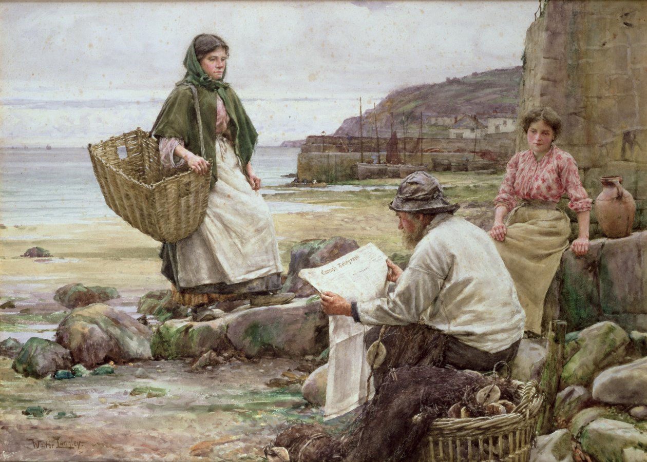 Onbekend Beeld door Walter Langley