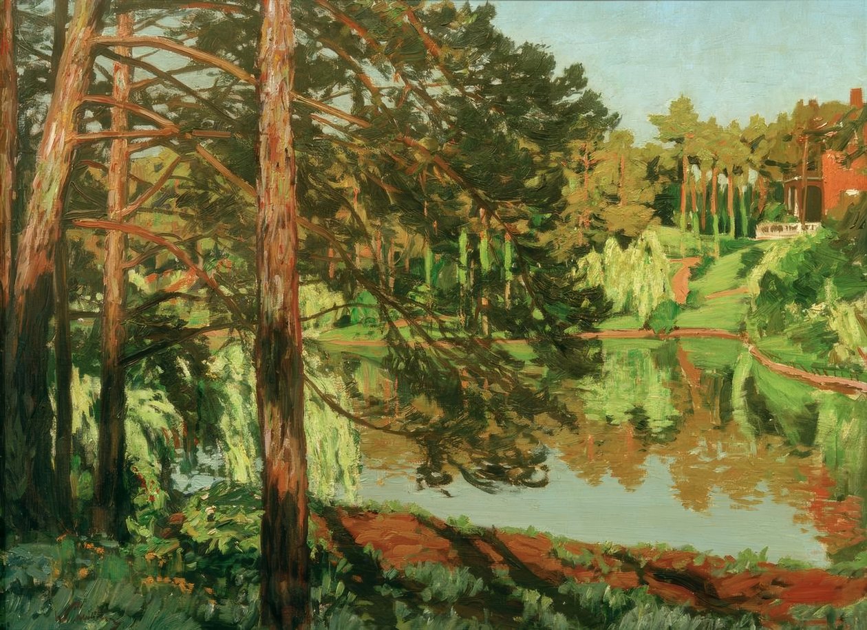 Uit het Grunewald door Walter Leistikow