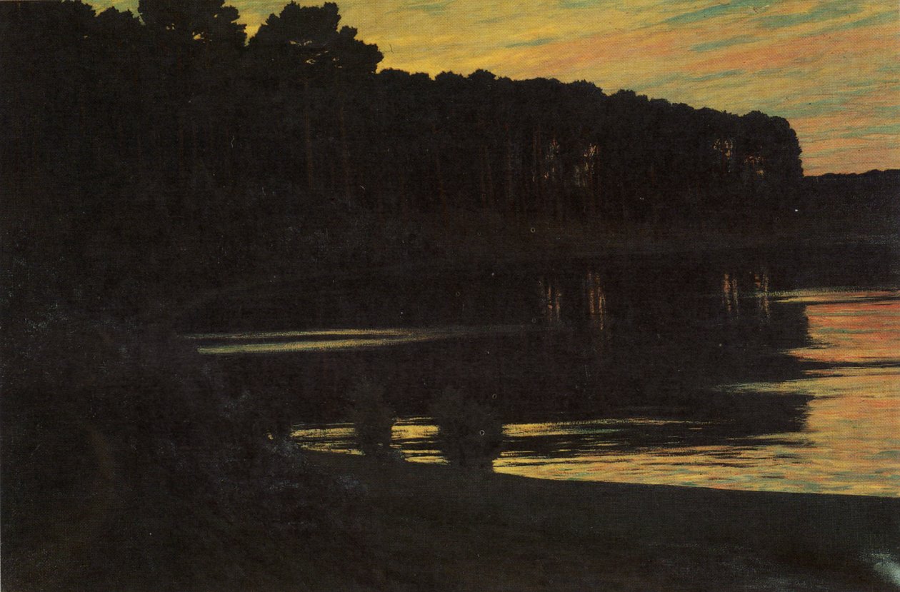 Duits: Grunewaldsee Grunewaldmeer


Alternatieve titel(s): Duits: Sonnenuntergang über dem Grunewaldsee Grunewaldmeer door Walter Leistikow