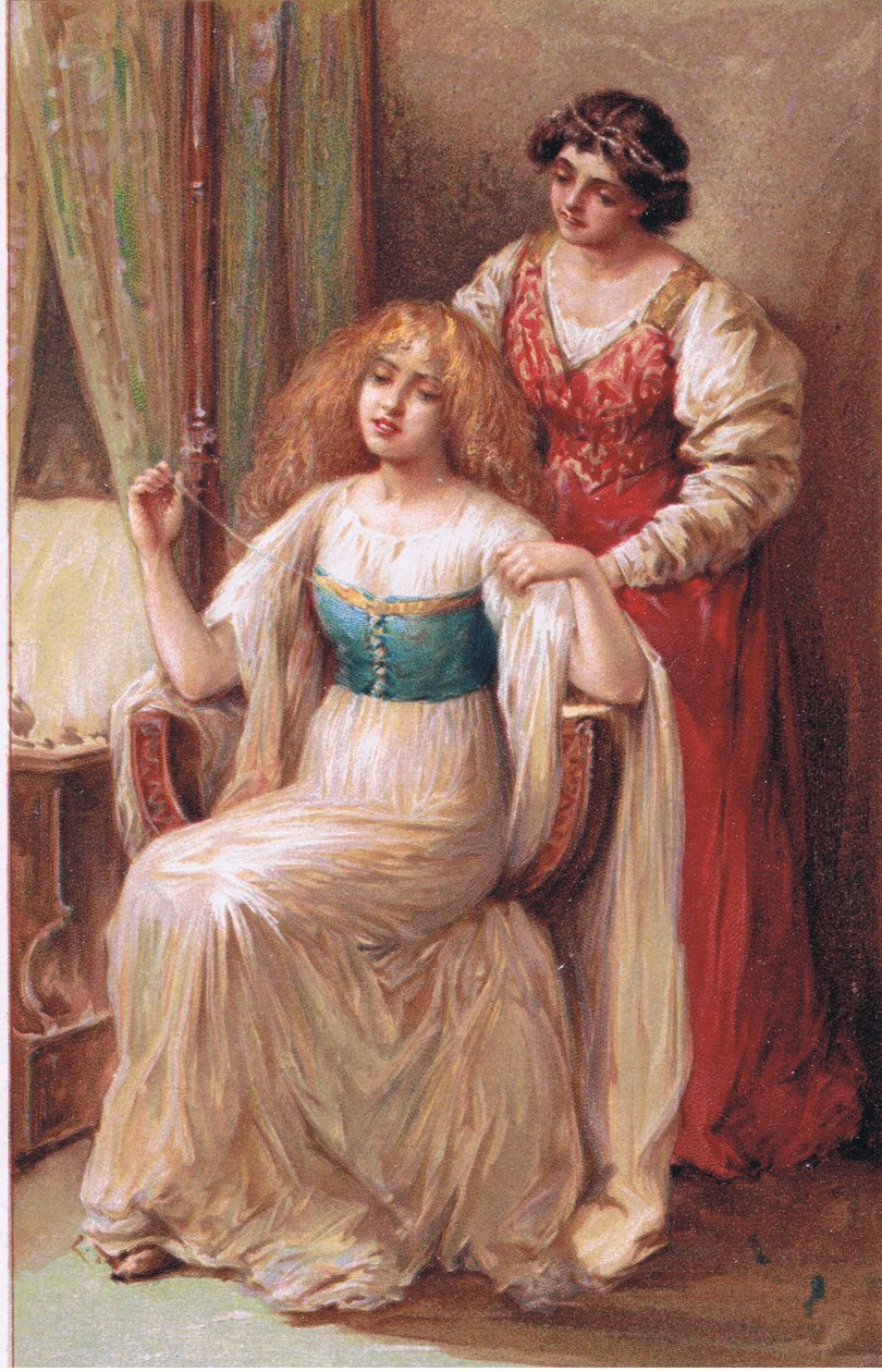Desdemona door Walter Paget