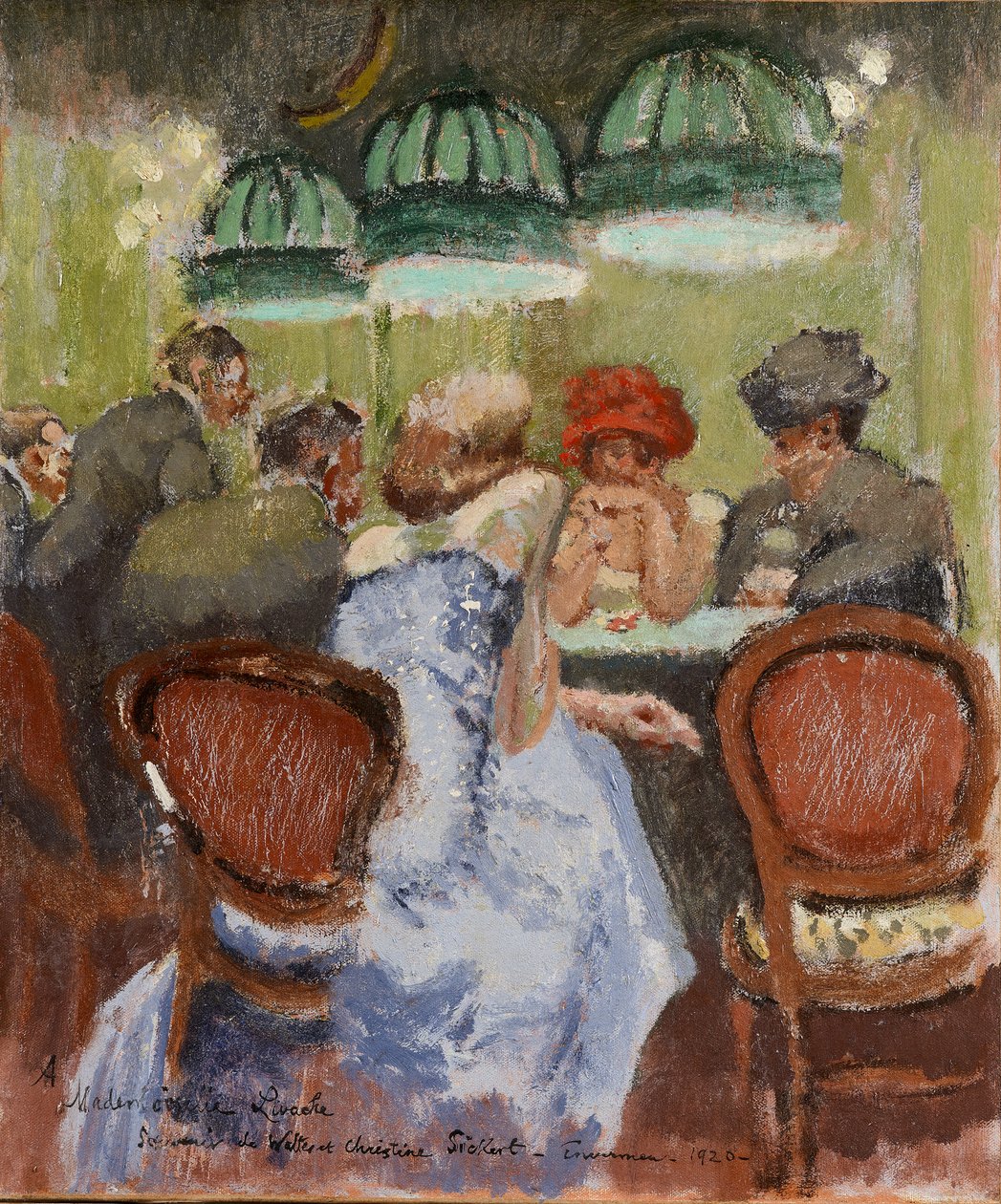 Baccarat door Walter Richard Sickert