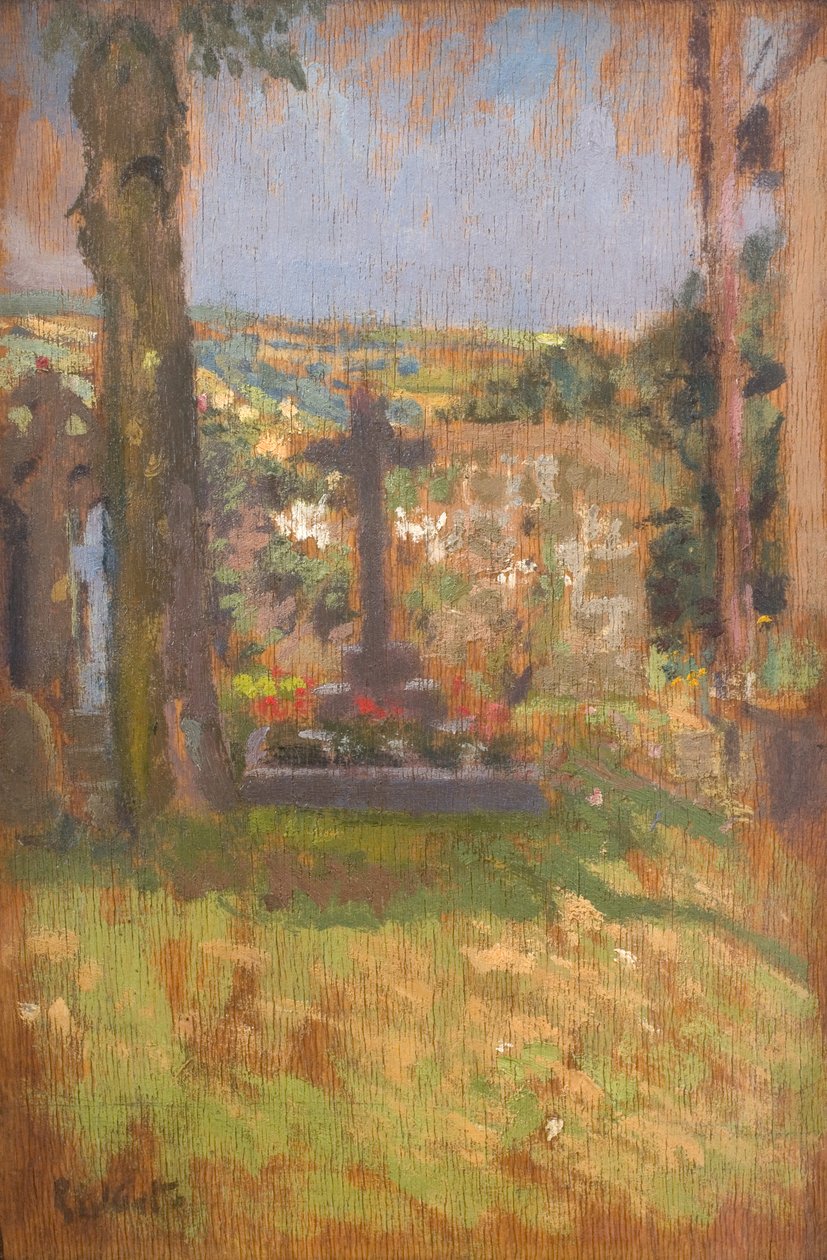 Kerkhof Chagford door Walter Richard Sickert