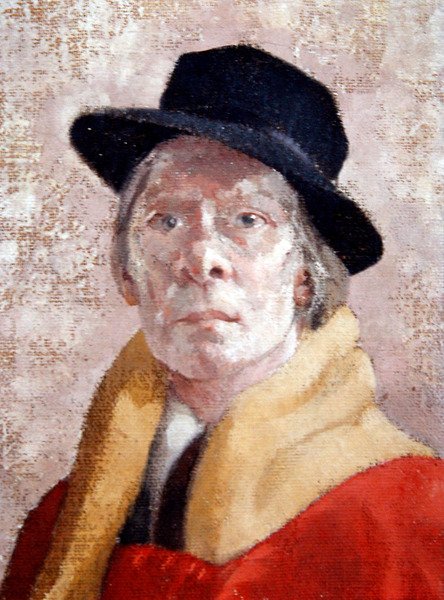Man in Oranje door Walter Richard Sickert
