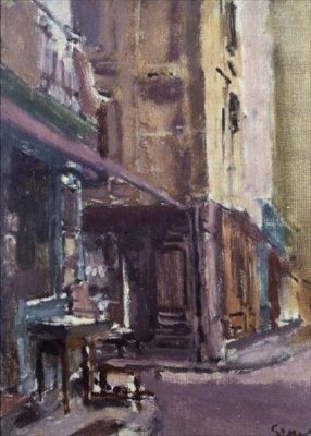 Place St. Remy, Dieppe door Walter Richard Sickert