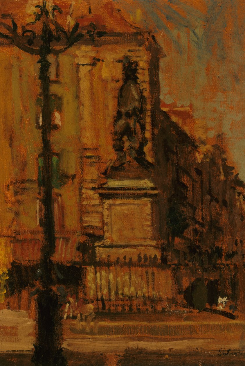Standbeeld van Duquesne, Dieppe door Walter Richard Sickert