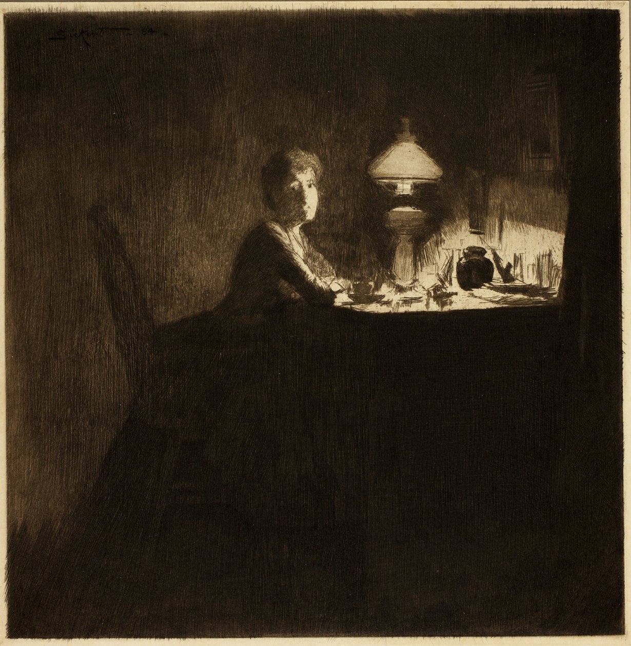 De waarnemend manager door Walter Richard Sickert