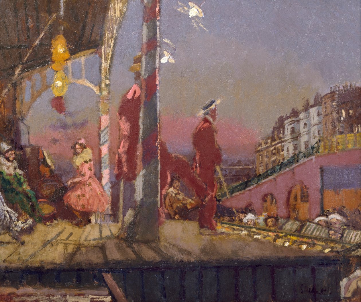 De Brighton Pierrots door Walter Richard Sickert