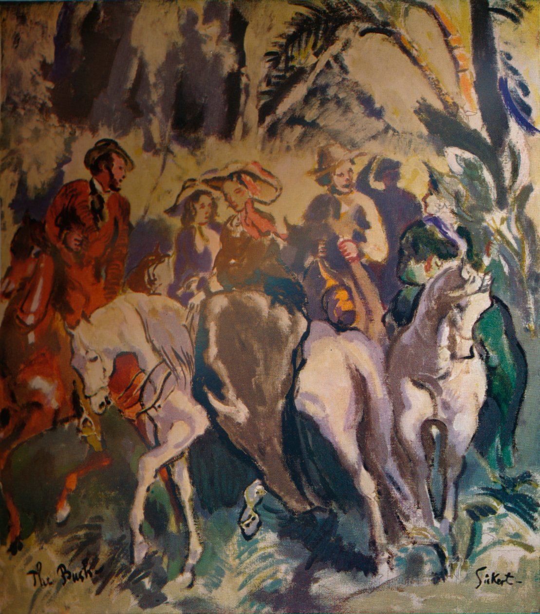 De Bush, c1930 1935 door Walter Richard Sickert