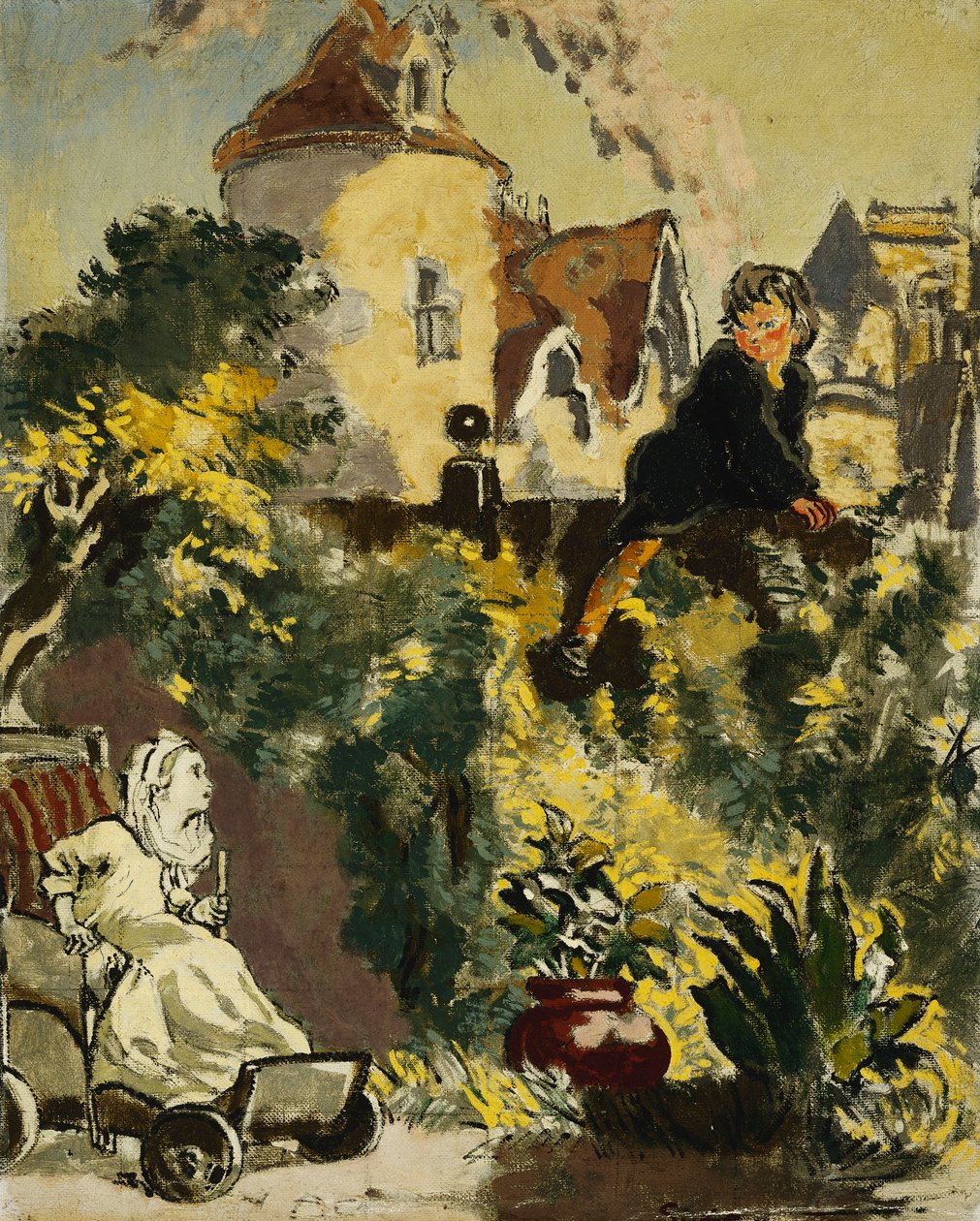 De dochter van de tuinman, 1932 door Walter Richard Sickert