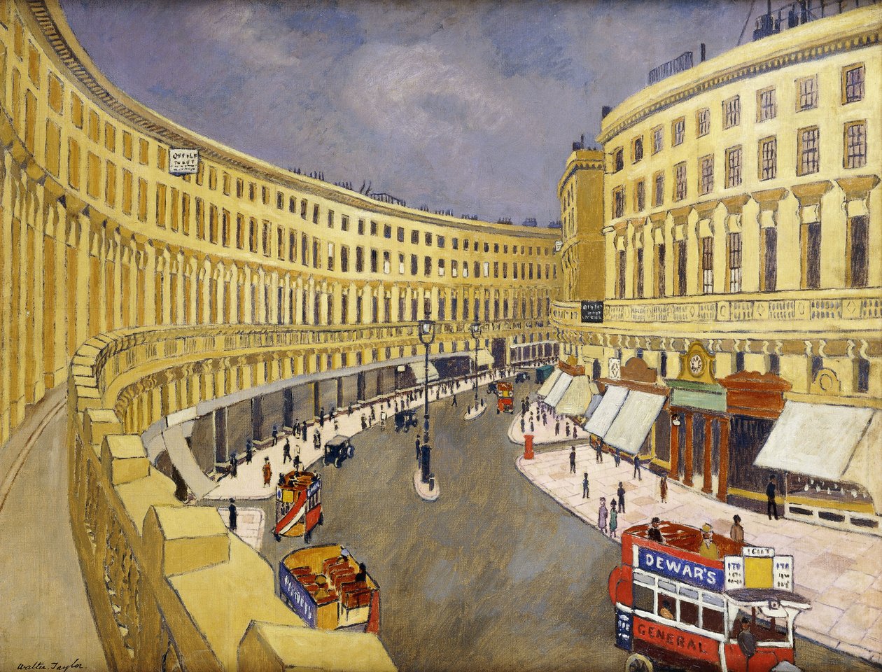 Regent Street, Londen door Walter Taylor