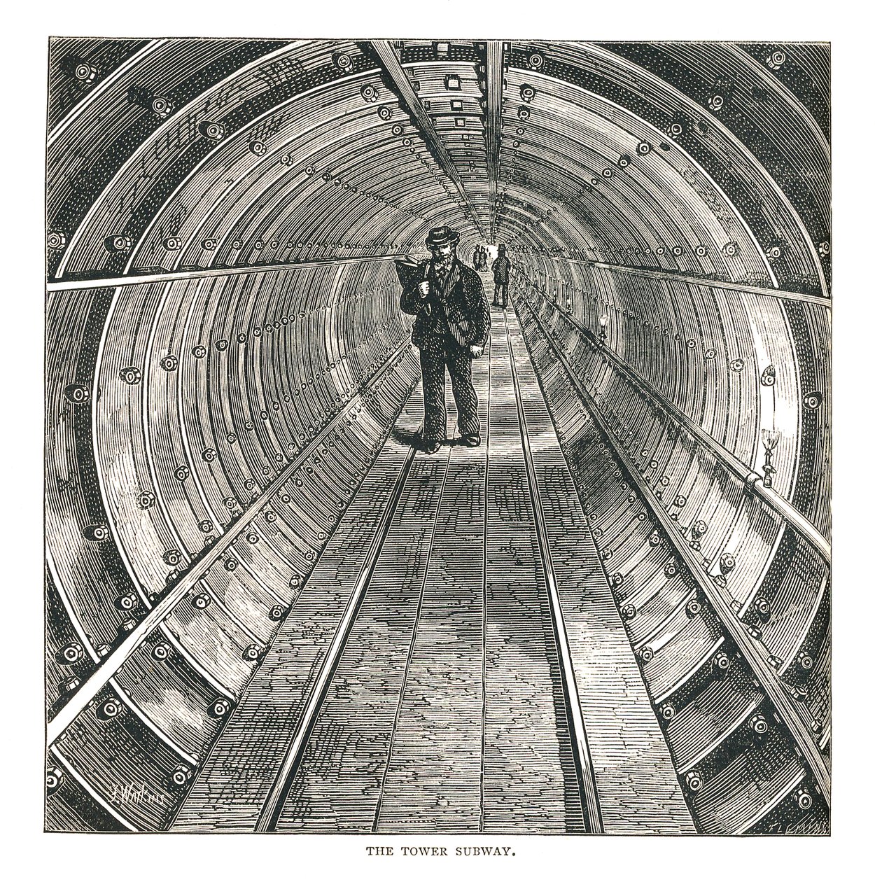 De Torentunnel door Walter Thornbury
