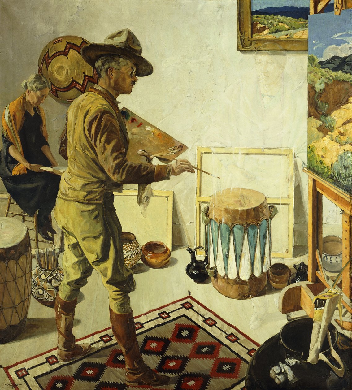 Fantasieën door Walter Ufer