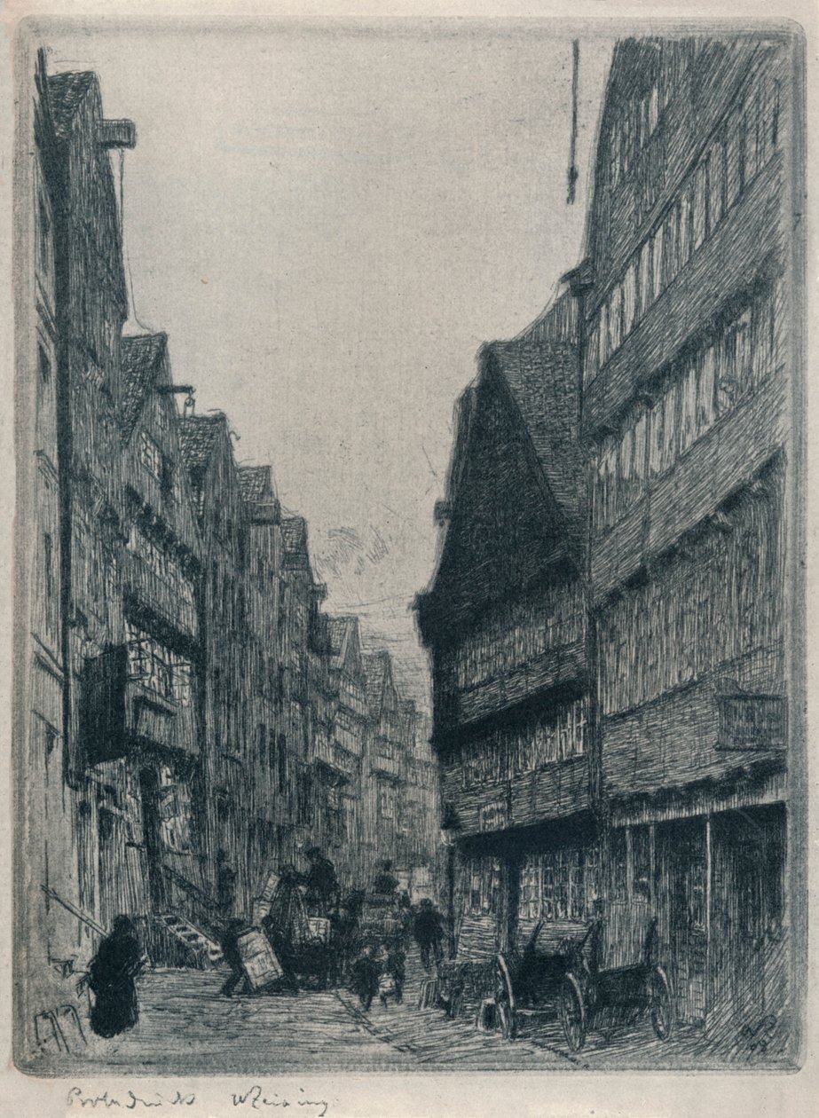 Herrlichkeit, Hamburg, c1913 door Walter Zeising