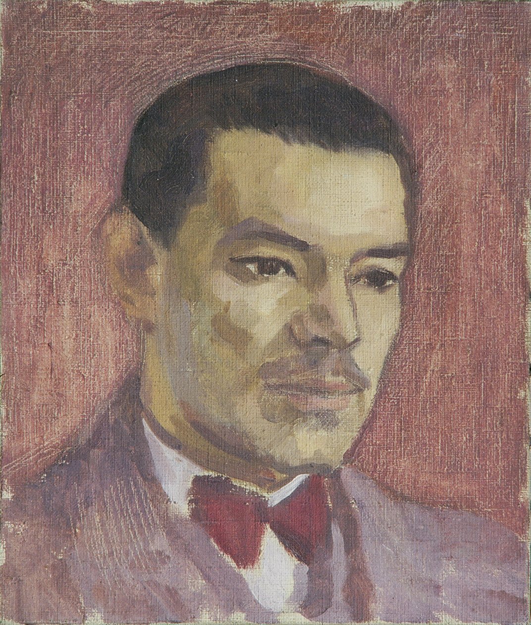 Portret van een heer door Walther Gamerith