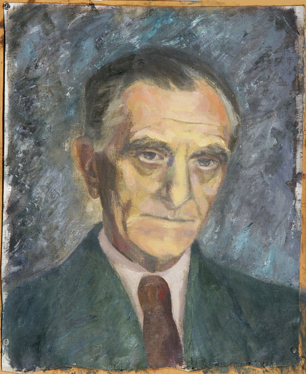 Herenportret door Walther Gamerith