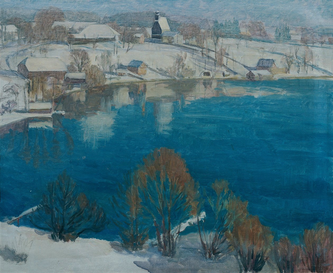 Unterbuchberg in de winter I door Walther Gamerith