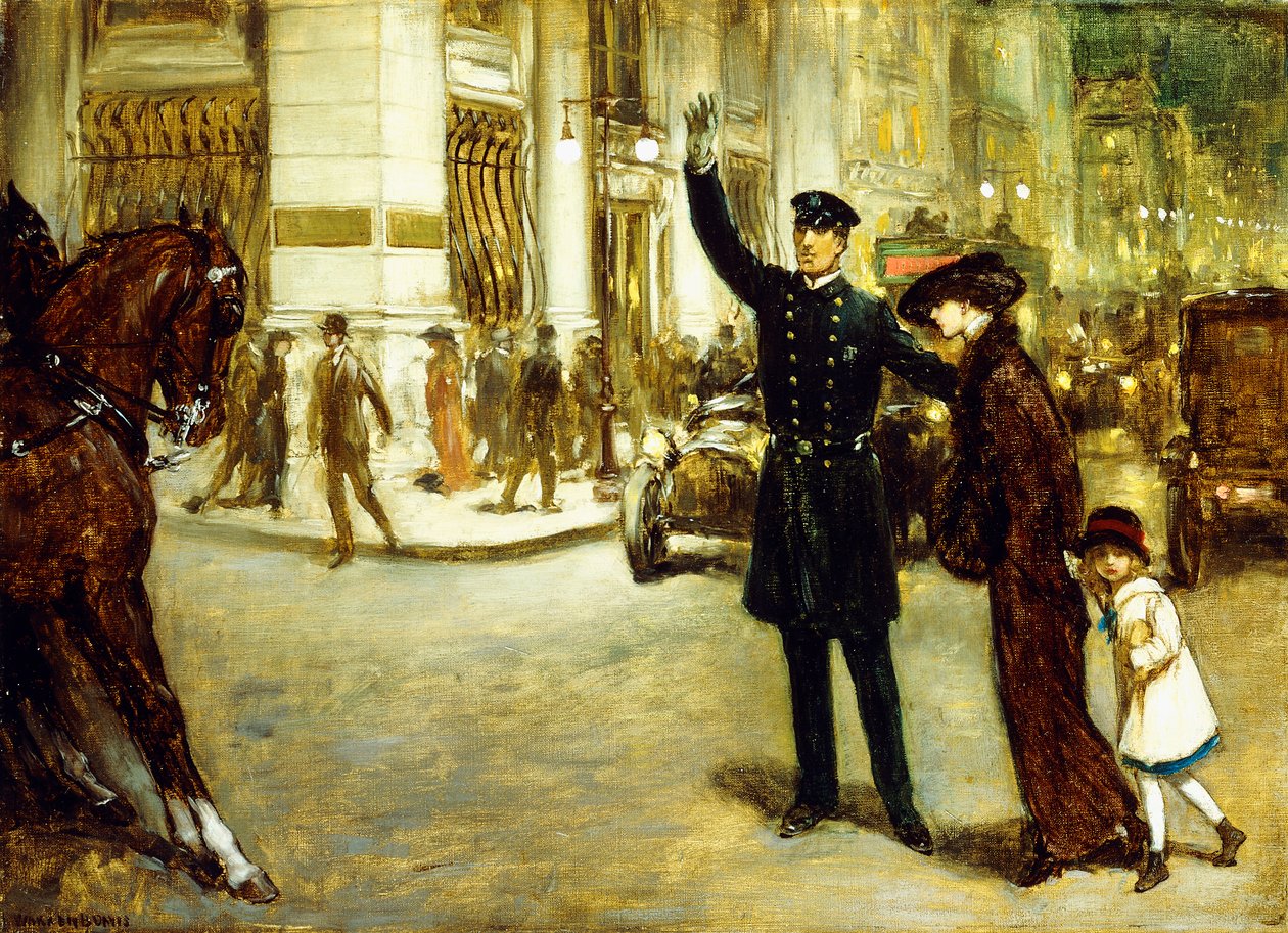 New York Oversteek door Warren B. Davis