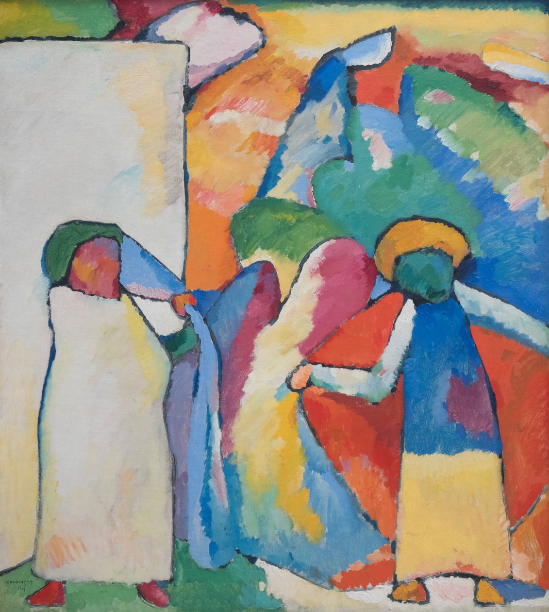 Improvisatie door Wassily Kandinsky