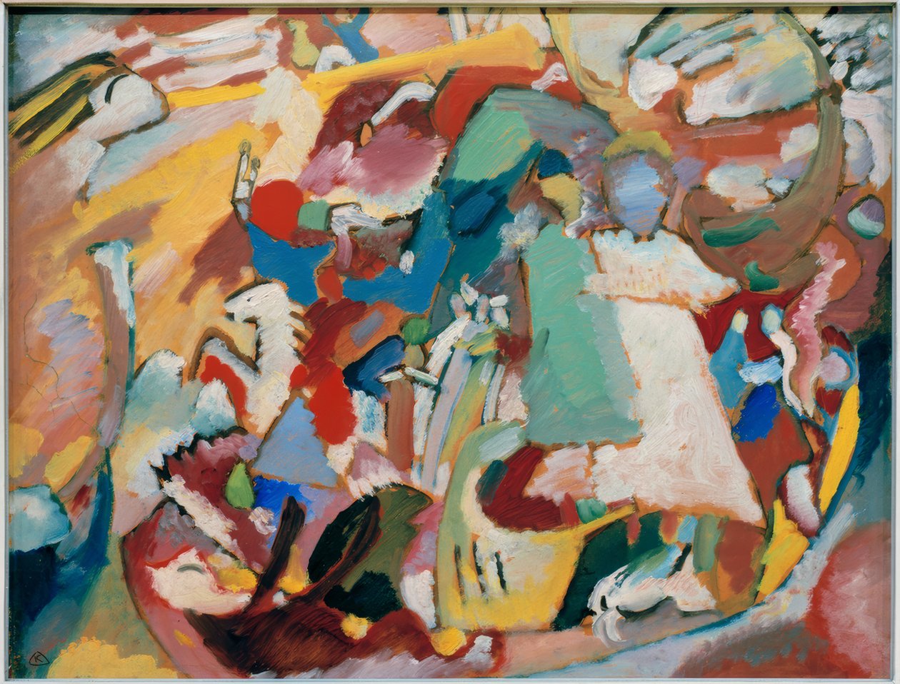 Allerheiligen door Wassily Kandinsky