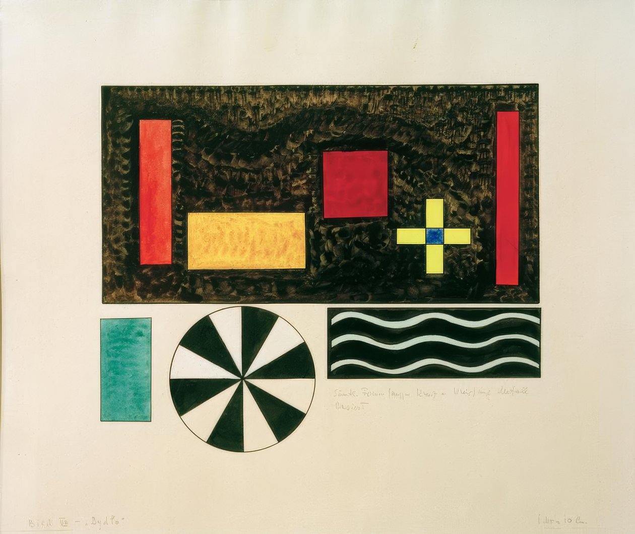 Schilderijen van een tentoonstelling, schilderij VII: Bydlo door Wassily Kandinsky