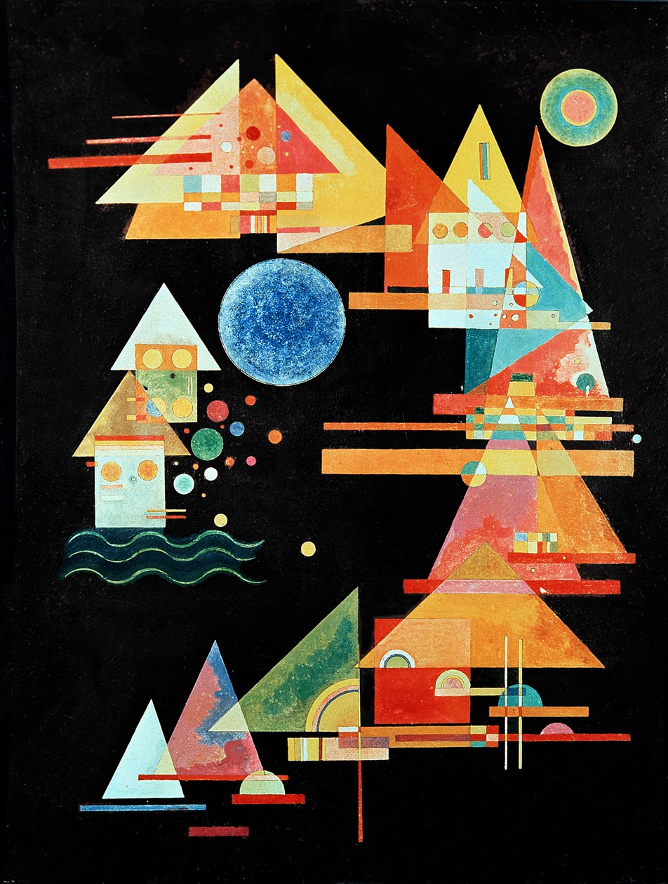 Boog en pijl, 1927 door Wassily Kandinsky
