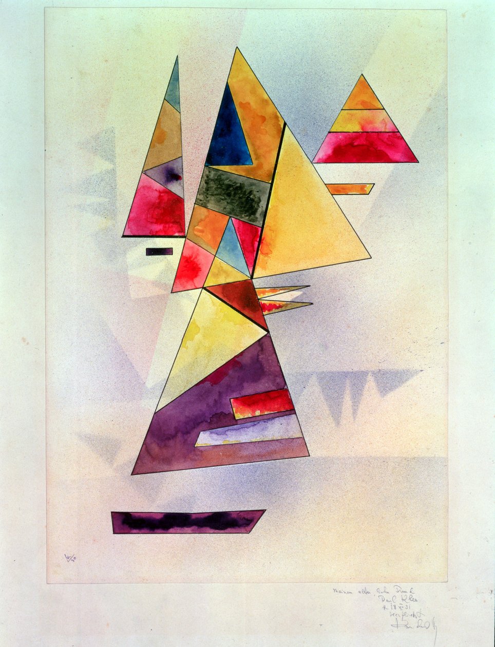 Compositie, 1930 door Wassily Kandinsky