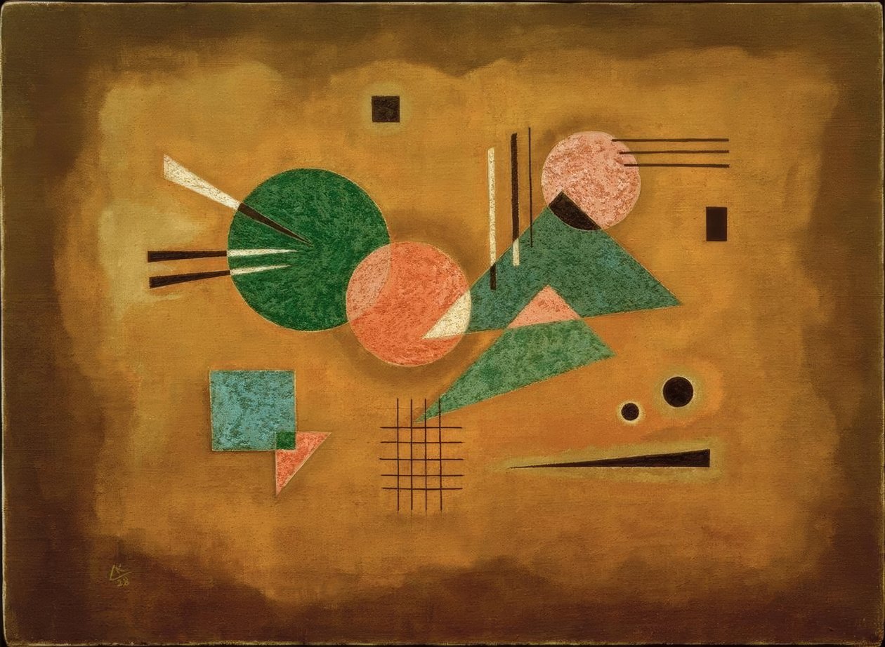 Fusing Pink door Wassily Kandinsky