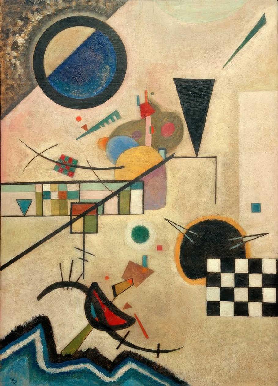 Tegenklanken door Wassily Kandinsky