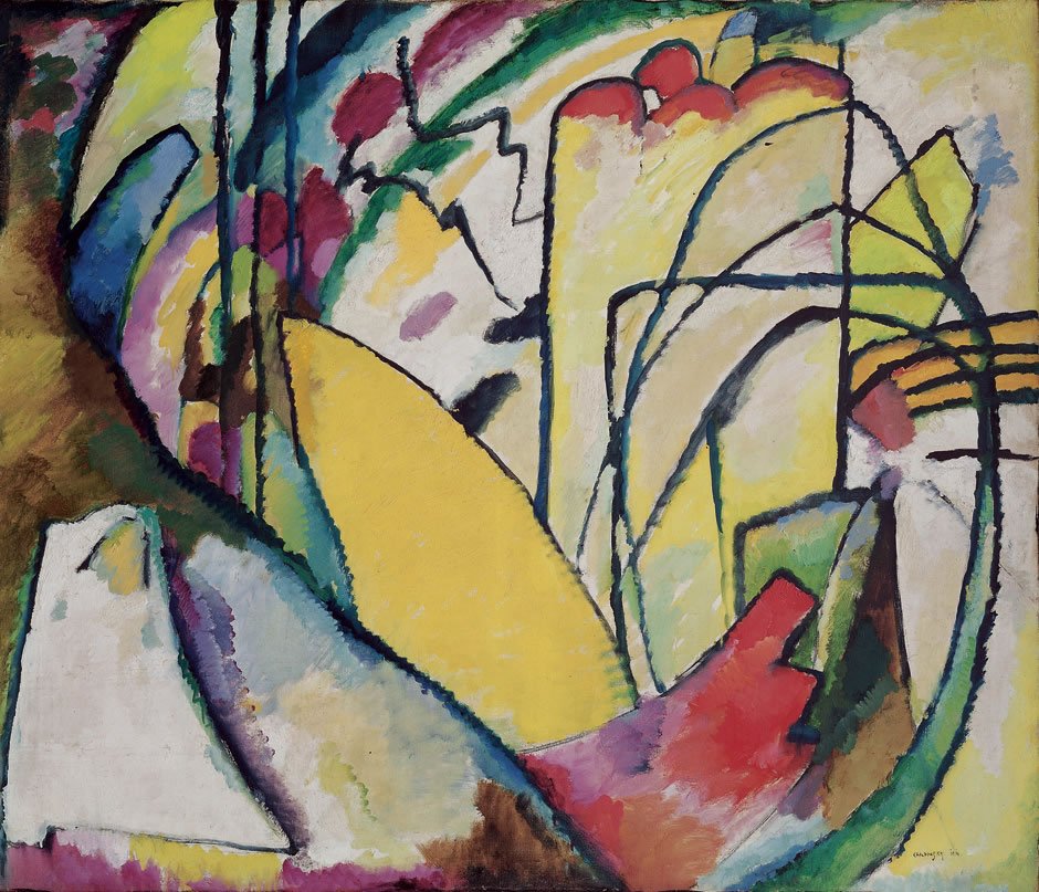 Improvisatie door Wassily Kandinsky