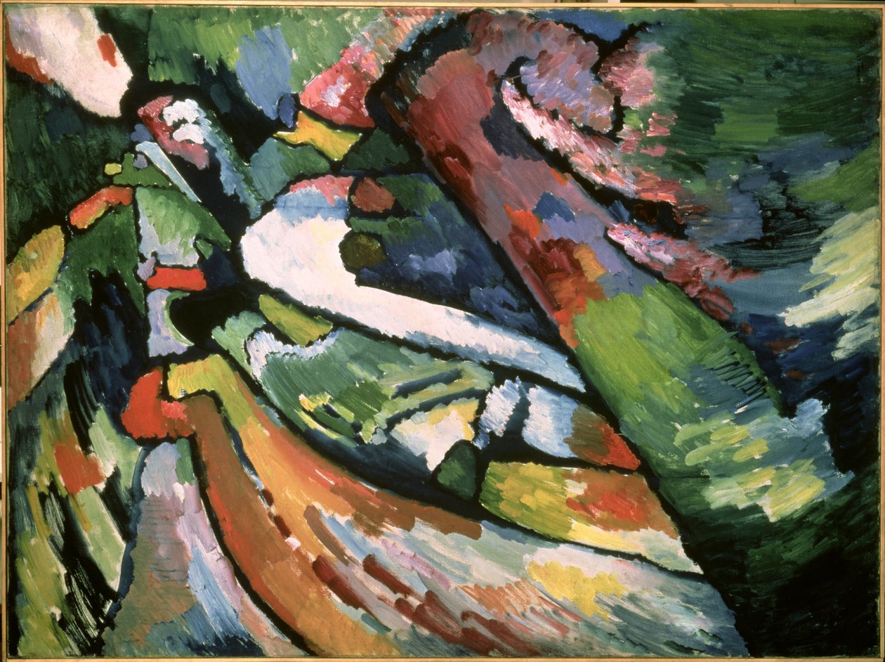 Improvisatie VII, 1910 door Wassily Kandinsky
