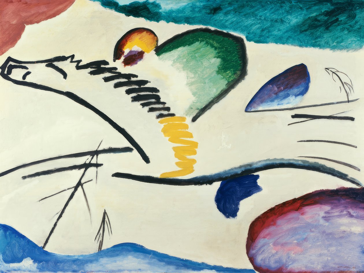 Lyrisch door Wassily Kandinsky