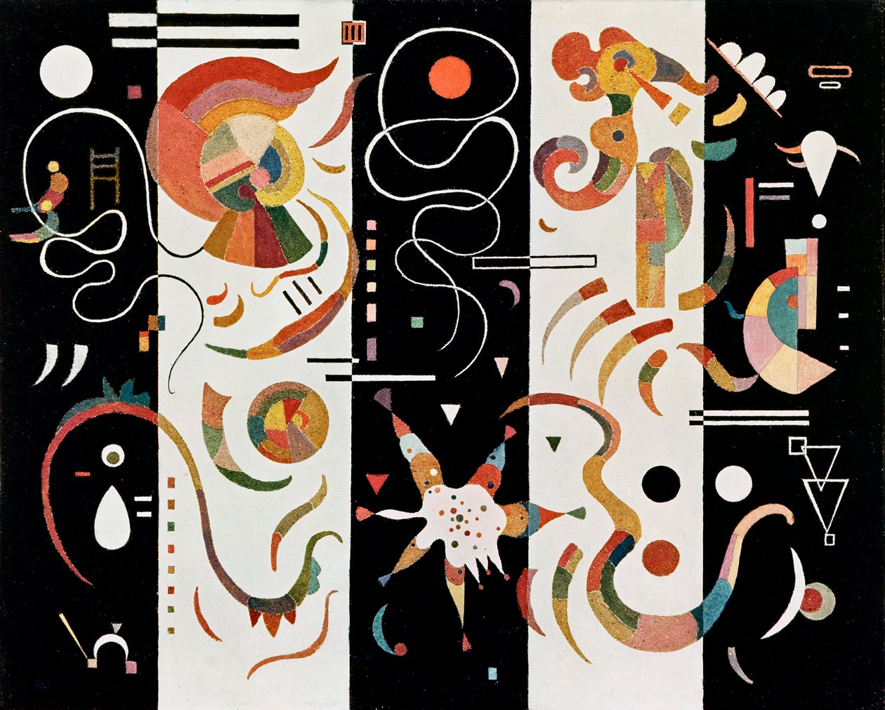 Nr. 609, 1934 door Wassily Kandinsky