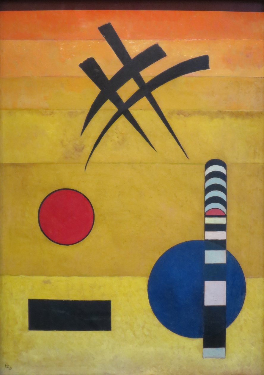 Teken door Wassily Kandinsky