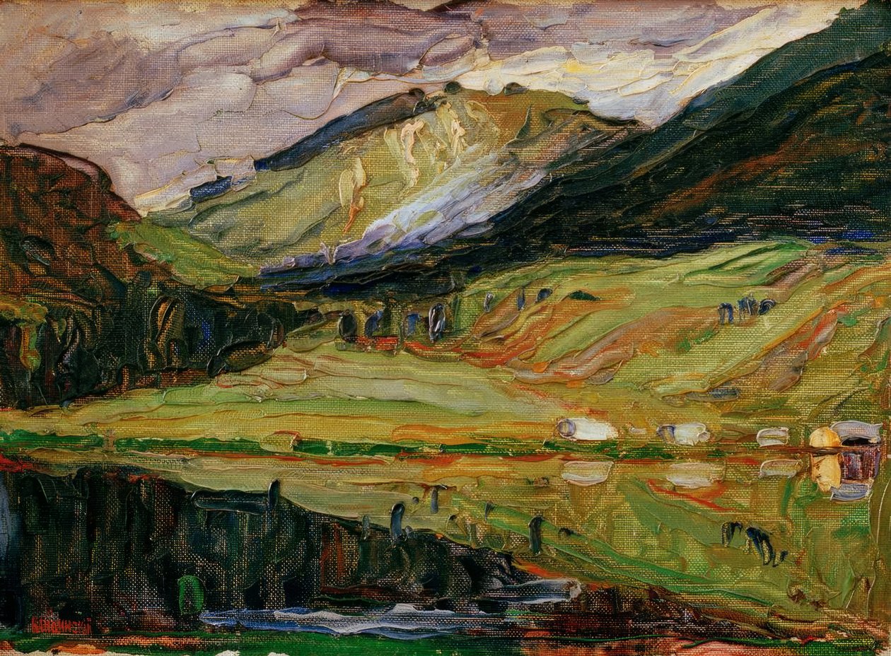 Spitzingsee door Wassily Kandinsky