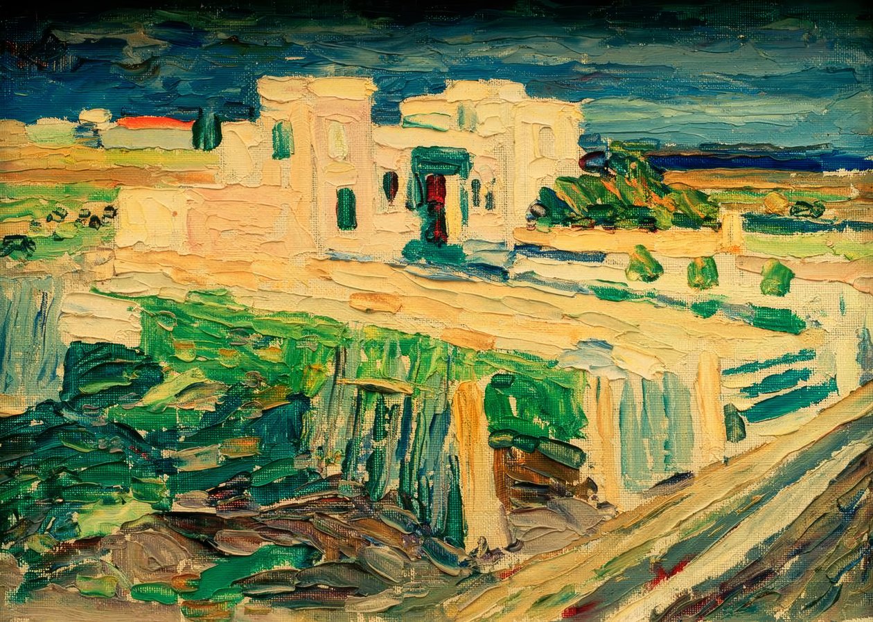 Tunis – Carthago door Wassily Kandinsky