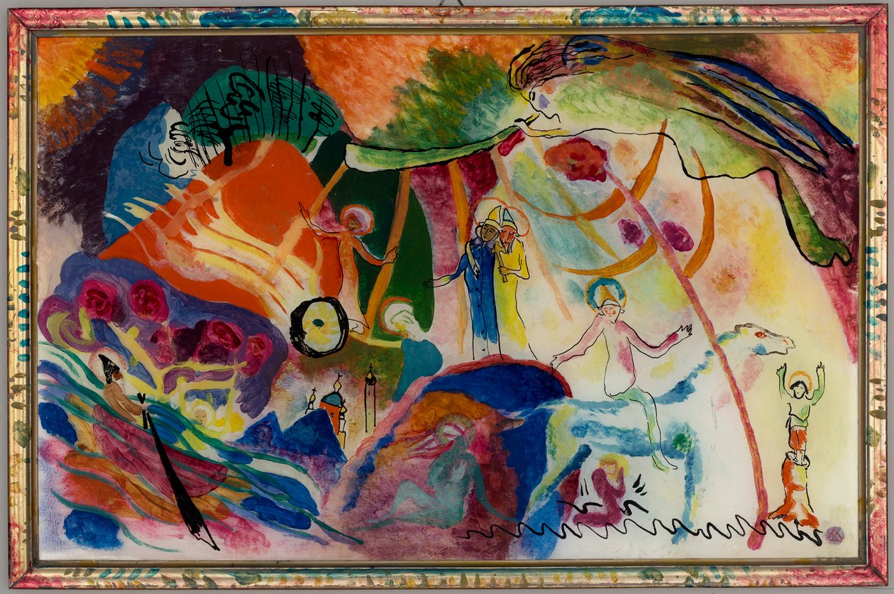 Allerheiligen II door Wassily Kandinsky