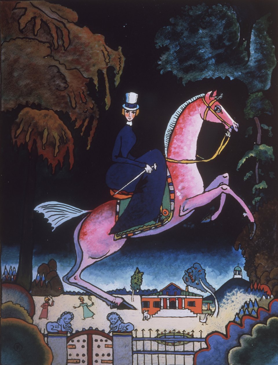 Amazone, 1918 door Wassily Kandinsky