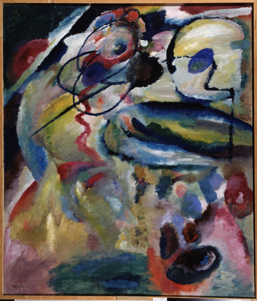 Compositie door Wassily Kandinsky