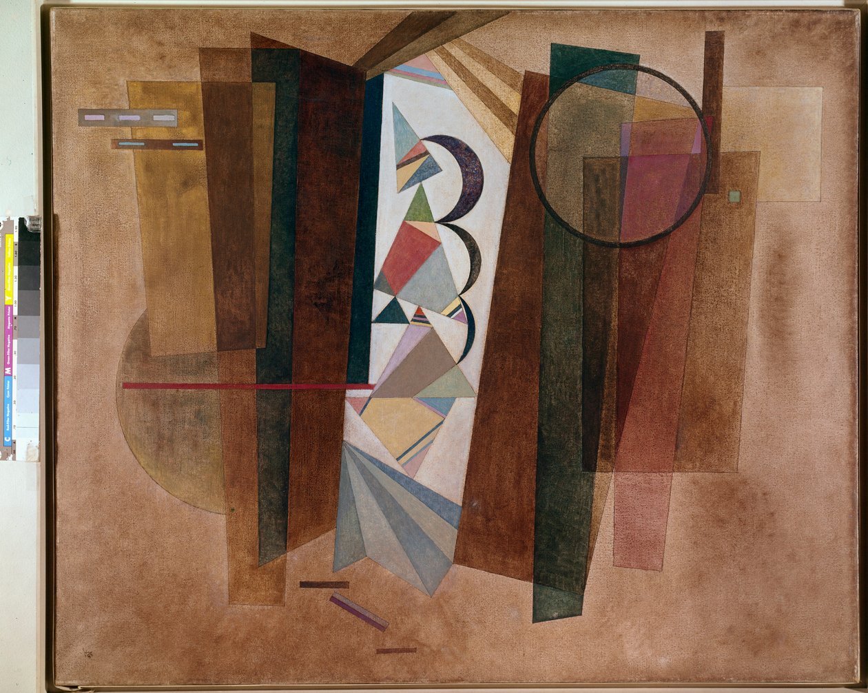 Ontwikkeling in Bruin door Wassily Kandinsky