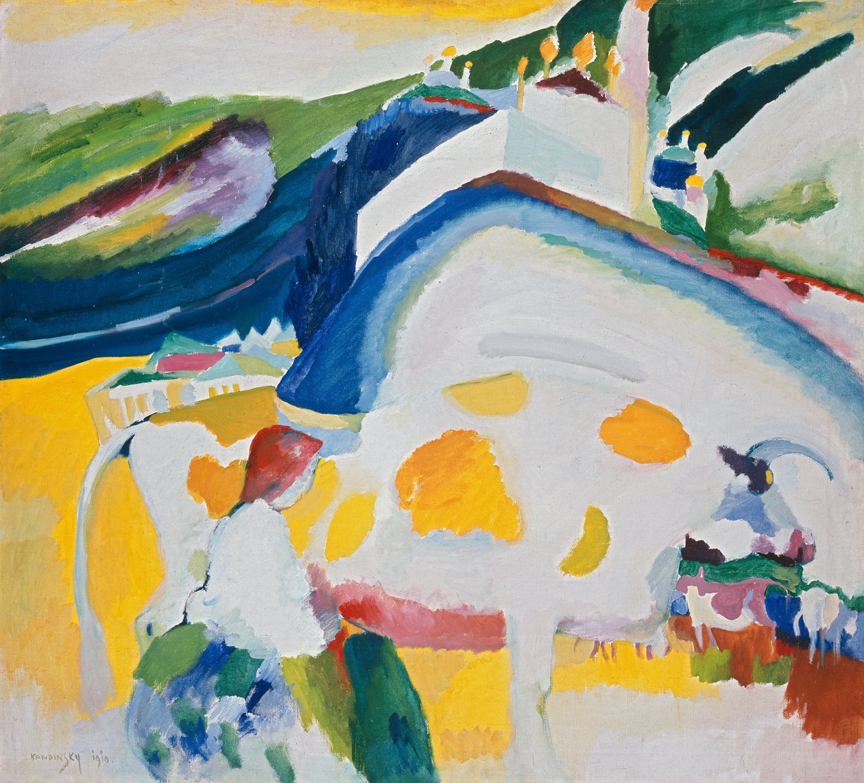 De koe door Wassily Kandinsky