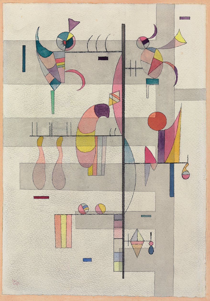 Distributie door Wassily Kandinsky