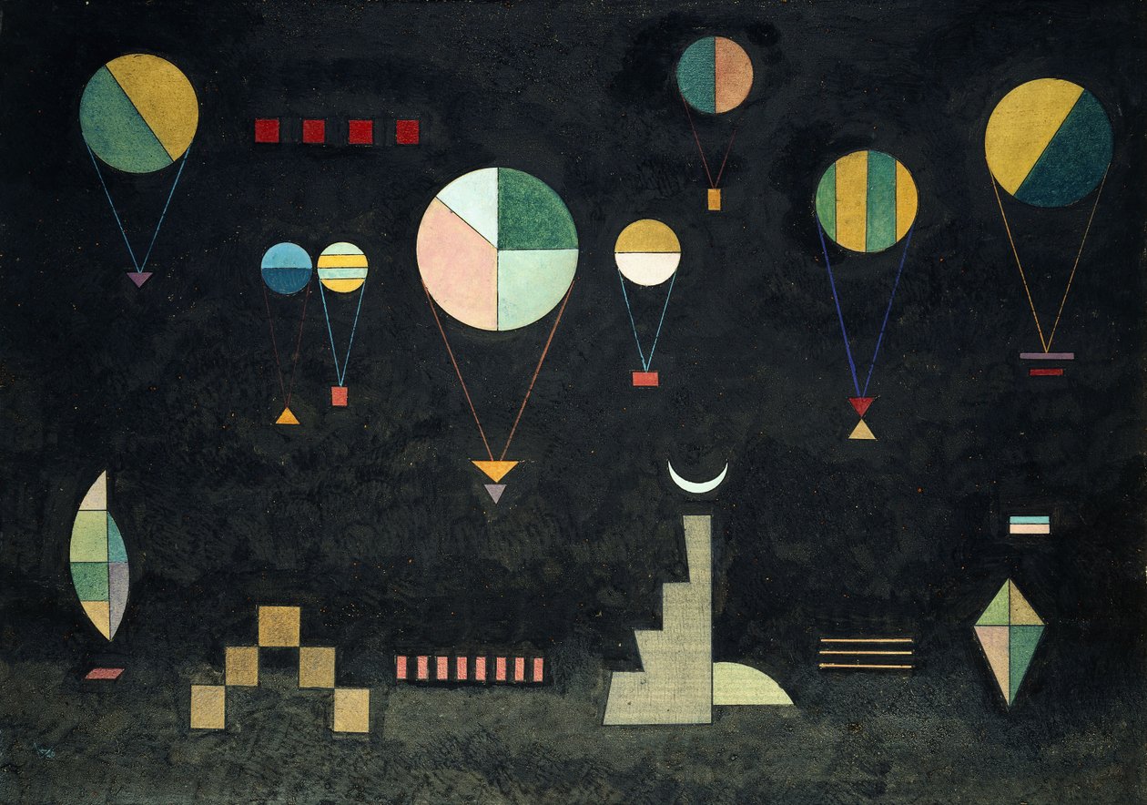 Flach-Tief door Wassily Kandinsky